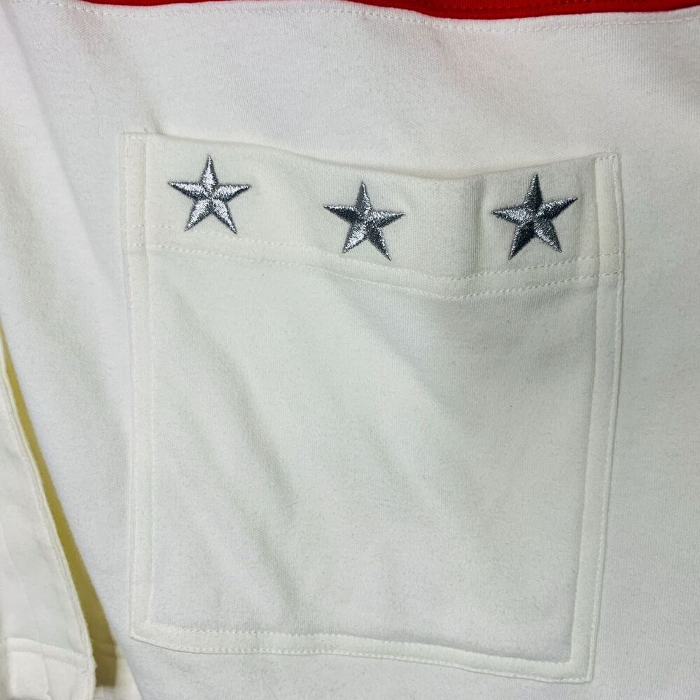 vintage NWT Bechamel top July 4 patriotic nautical red white blue size large - Picture 5 of 11